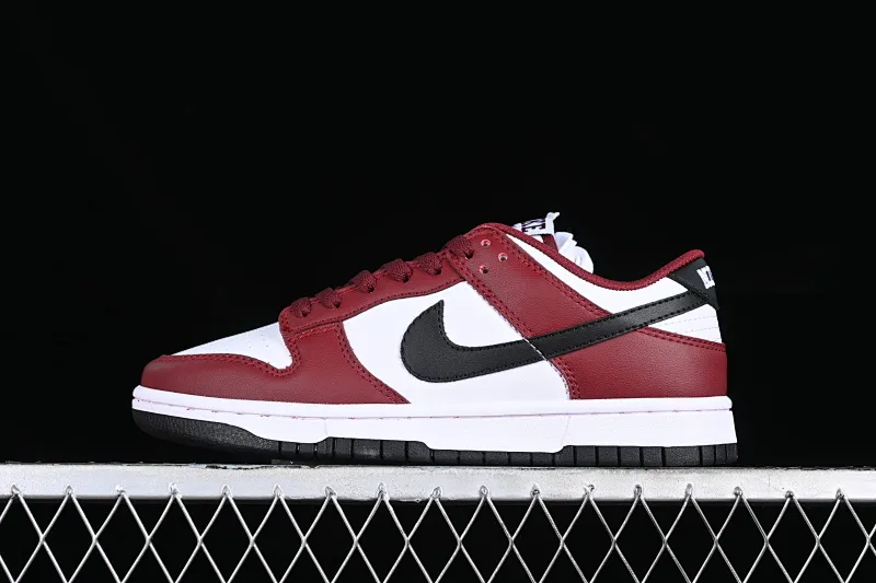 All categories Nk SB Dunk series Nk SB Dunk Low low-top sneakers Nk Dunk Low "Wine Red" burgundy black SB low-top sports and leisure sneakers FD9749-601